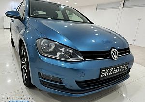 Volkswagen Golf A7 1.4 TSI AT 2016 Blue